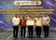 Polres Prabumulih Terima Penghargaan Ombusman RI