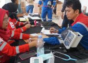 Mengawali Bulan K3 2024, PT Pertamina EP Limau Field Gelar Aksi Sosial Donor Darah