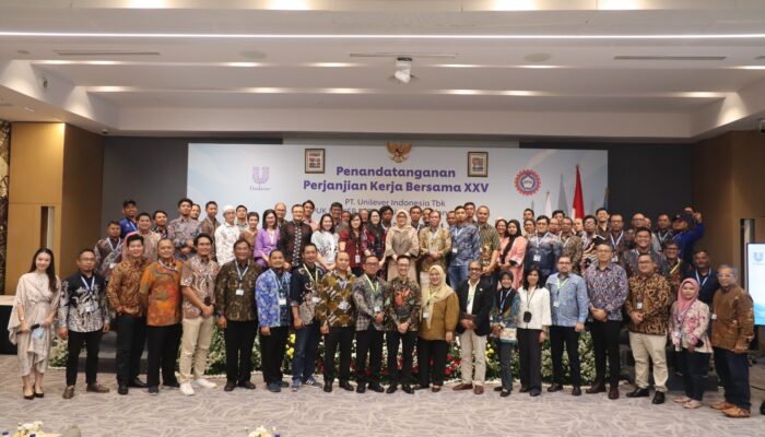 Jadi Saksi Penandatanganan PKB, Apindo Dorong Pengembangan Industri Unilever di Banten