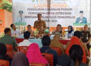 Launching CPP, Pj Walikota dan Kapolres Prabumulih Serahkan Bantuan Secara Simbolis