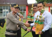 Kapolres Muara Enim Berikan Penghargaan Pada Satker dan Polsek Dalam Pengungkapan Kasus Operasi Pekat I Musi 2024