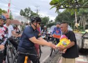 Gowes Kamtibmas, Upaya Polres Prabumulih Lebih dekat Dengan Masyarakat