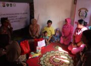 Bakti Kesehatan, Polres Prabumulih Sambangi dan Berikan Bantuan Bagi Anak Penderita Stunting