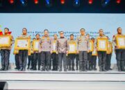 Polda Sumsel, Raih Penghargaan Reformasi Birokrasi Polri WBK WBBM Pada Musrenbang Polri 2024