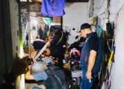 Tim Gabungan Polda Sumsel Gelar Razia Besar-besaran di Kampung Narkoba Tangga Buntung