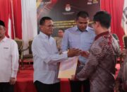 Resmi Ditetapkan KPU, Tiga Paslon Siap Bersaing di Pilkada Prabumulih