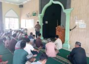 Cooling System, Kapolsek Cambai Gelar Safari Jumat Bersama Warga di Masjid Al-Hijrah